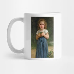 Petite Fille Tenant des Pommes Dans les Mains by William-Adolphe Bouguereau Mug